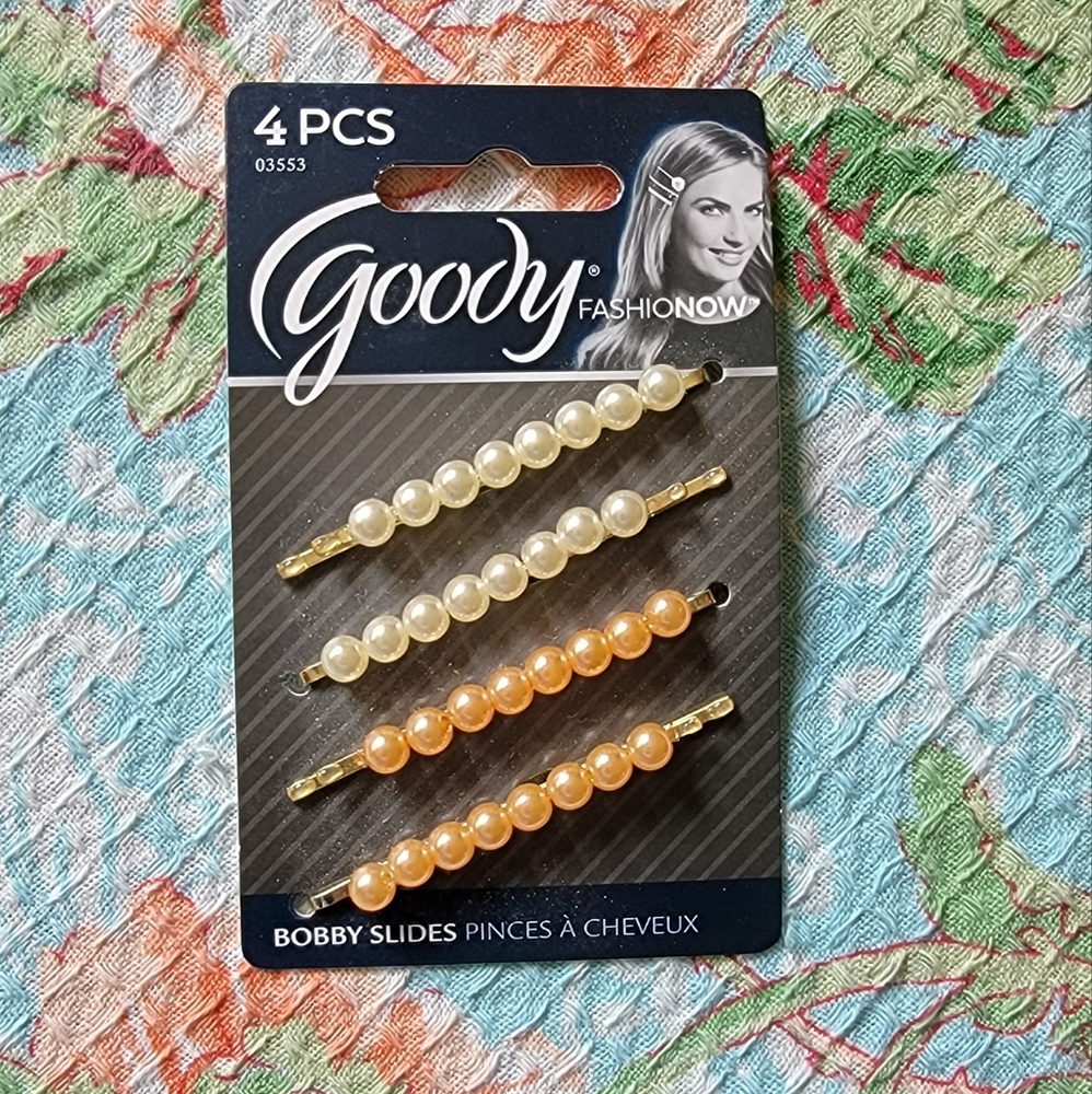 ⚜️ Goody Pearl Bobby Slides NWOT - Picture 2 of 2